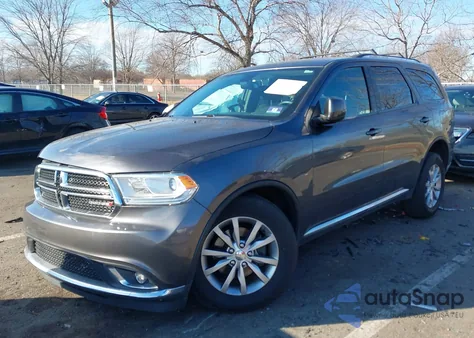 2017 Dodge Durango Sxt Awd из США, поврежденный, VIN 1C4RDJAG0HC719238